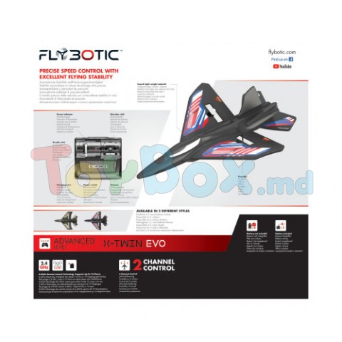 Flybotic 7530-85738 Avion cu radiocontrol 