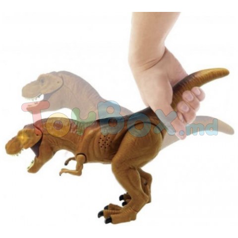 Mighty Megasaur 80078 Фигурка динозавра Velociraptor со звуком и светом (в ассортименте)