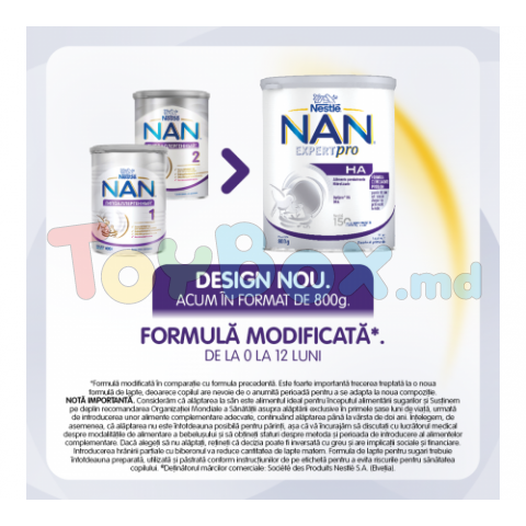 Nan Expertpro HA (0-12 m.) 800 gr.