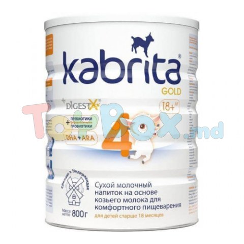 Kabrita Gold 4 (18m+) 800gr.