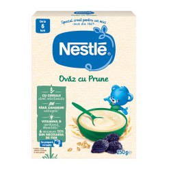 Nestle Terci de fulgi de ovaz cu prune fara lapte 250 gr. (6 m+)