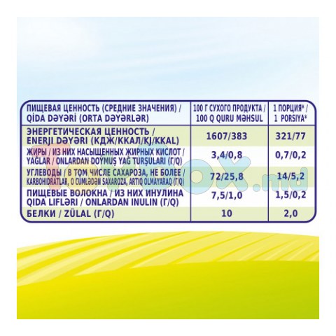 Bebi Premium Terci de ovăz fără lapte (5 m+) 200 gr.