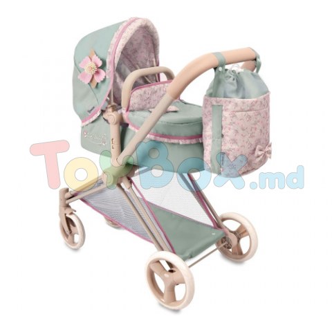 DeCuevas 81745 Carucior pentru papusi 3in1 cu geanta 