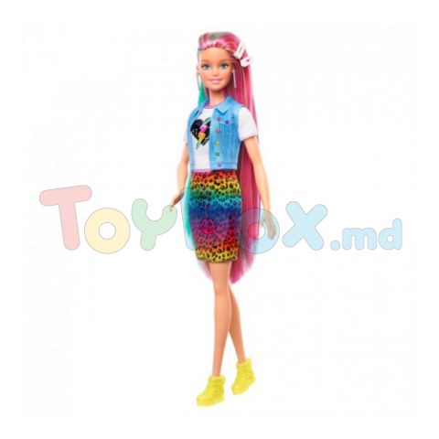 Barbie GRN81 Кукла “Радужный гепард”