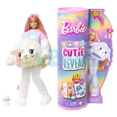 Barbie HKR03 Papusa „Cutie Reveal: Lamb”