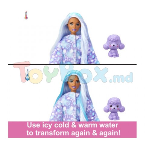 Barbie HKR05 Păpușa “Cutie Reveal: Pudel”
