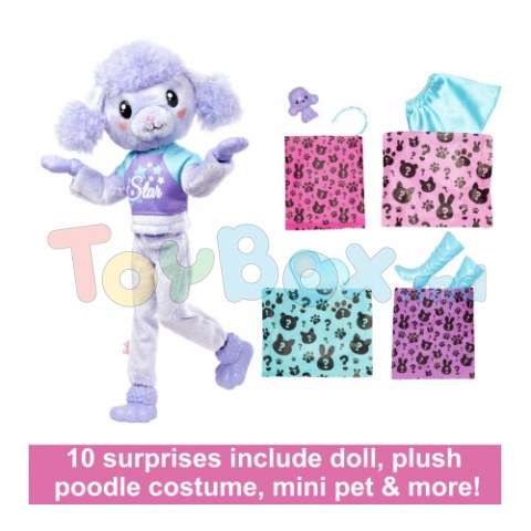 Barbie HKR05 Păpușa “Cutie Reveal: Pudel”