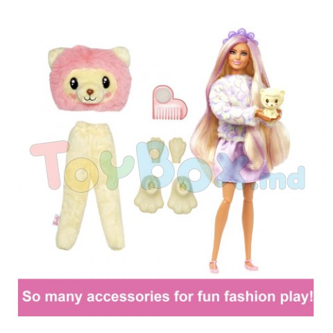 Barbie HKR06 Păpușa “Cutie Reveal: Leutul”