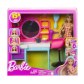 Barbie HKV00 Păpușă Barbie în salonul de coafură