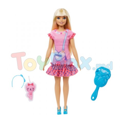 Barbie HLL19 Papusa „Prima mea Barbie Malibu ”