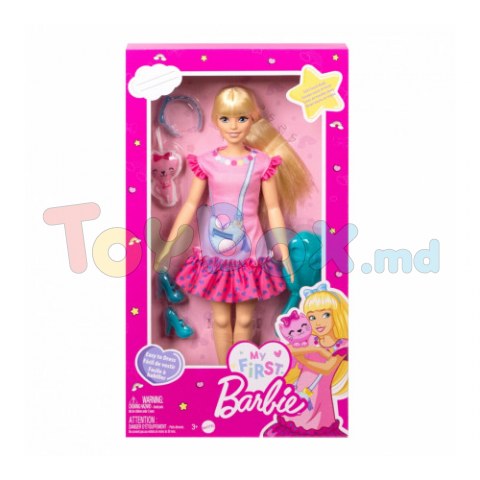 Barbie HLL19 Papusa „Prima mea Barbie Malibu ”