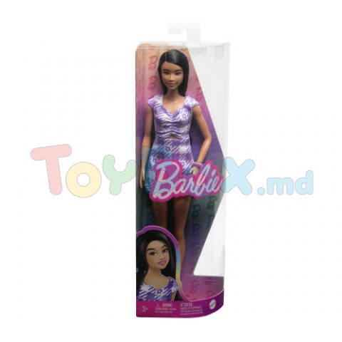 Barbie HPF75 Papusa Fashionista in rochie decupata