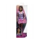 Barbie HPF75 Papusa Fashionista in rochie decupata