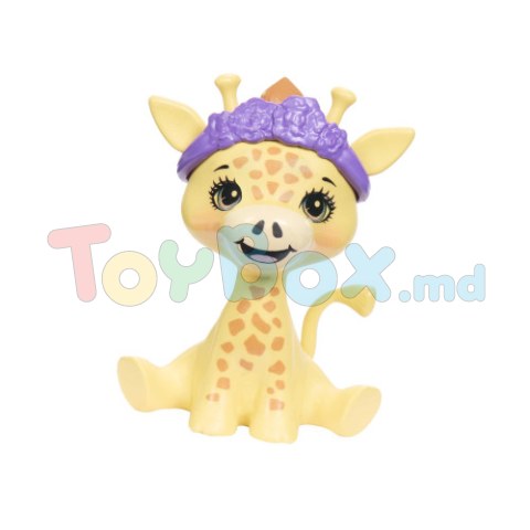 Enchantimals HNV29 Set de joacă “Coafuri fascinante Girafă Gillian”