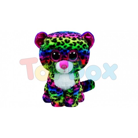 Ty TY37074 Мягкая игрушка Разноцветный лепард Дотти 24см