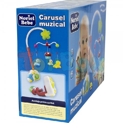 Noriel NOR6449 Музыкальная карусель с фигурками в виде животных
