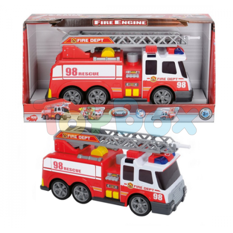 Simba-dickie 8358 Dickie Пожарная специальная машина со звуком и светом, 37 см