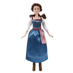 Hasbro Disney Princess B9164 Papusa Belle din Frumoasa si Bestia in Rochie Taraneasca, 29 cm