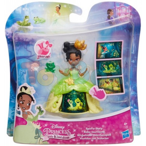 Hasbro Disney Princess B8962 Маленькая кукла принцесса в платье с волшебной юбкой