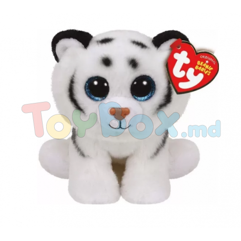 TY TY36823  Mягкая игрушка Азия - Белый тигр, 24 см