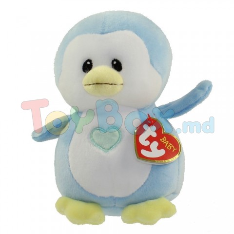 TY TY32158 Mягкая игрушка  TWINKLES - Голубой пингвин, 17 см