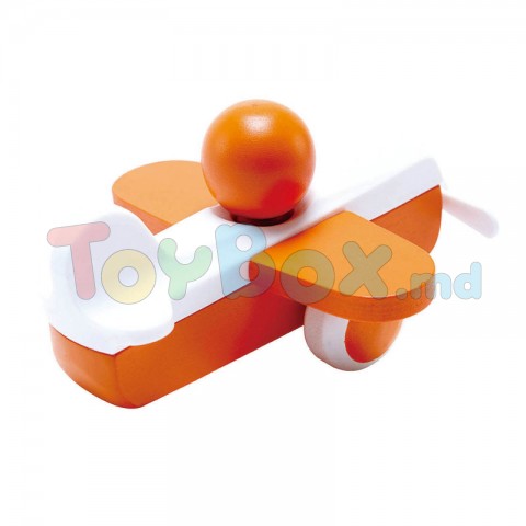 Hape  E0065A Деревянная игрушка. Оранжевый Cамолетик