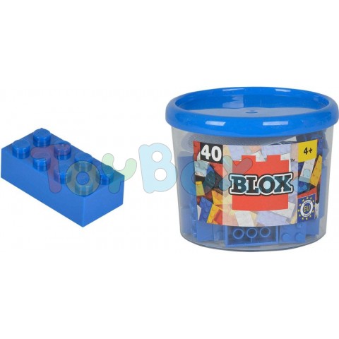 Simba 4118881 Blox Constructor 40 elemente  (albastru)