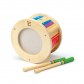 Hape E8167A Деревянная музыкальная игрушка - Маленький барабан