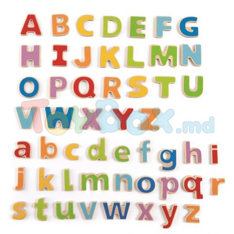Hape E1047A  Деревянная игрушка - ABC Магнитные буквы