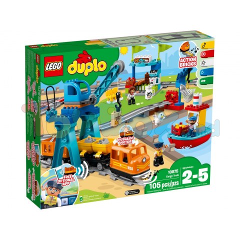 Lego Duplo 10875 - Грузовой поезд