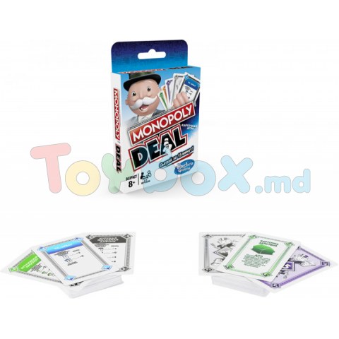 Hasbro Monopoly E3113  Настольная карточная игра Monopoly Deal  - Сделка