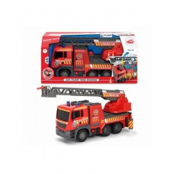 Dickie 3809007 Camionul de pompieri cu pompa de aer, lumină și sunet Dickie Toys